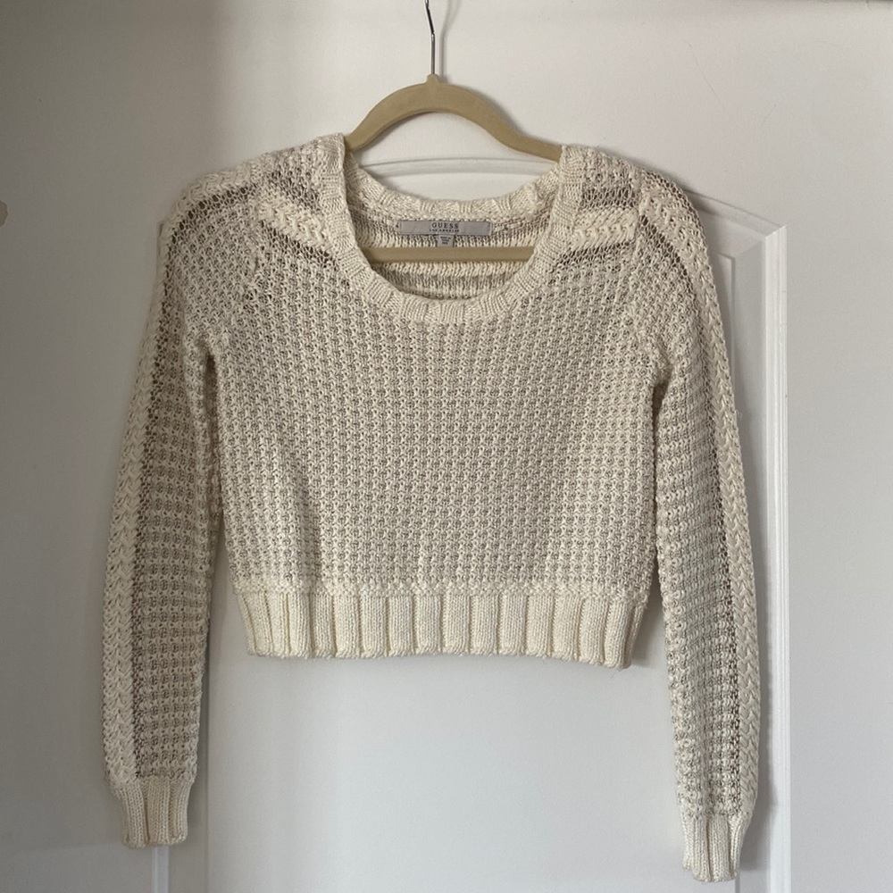 GUESS cropped sweater